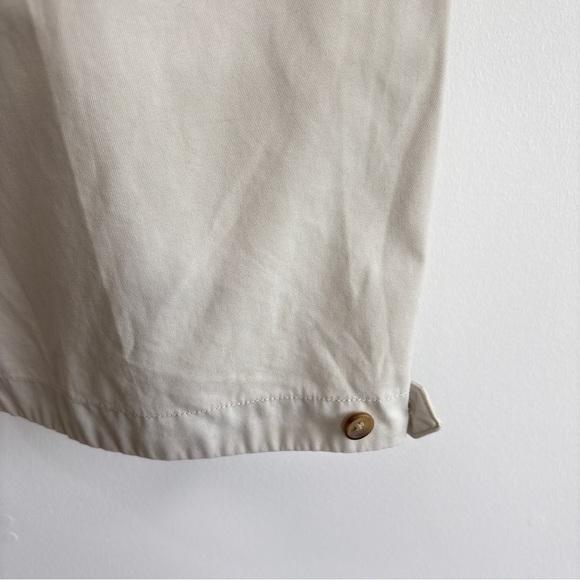 Lands' End Capri Pants Plus Size 18 Khaki 100% Cotton Classic Preppy Chinos - Picture 13 of 15